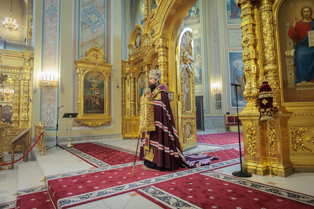 Молебен по случаю дня тезоименитства Его Святейшества Святейшего Патриарха Московского и всея Руси Кирилла