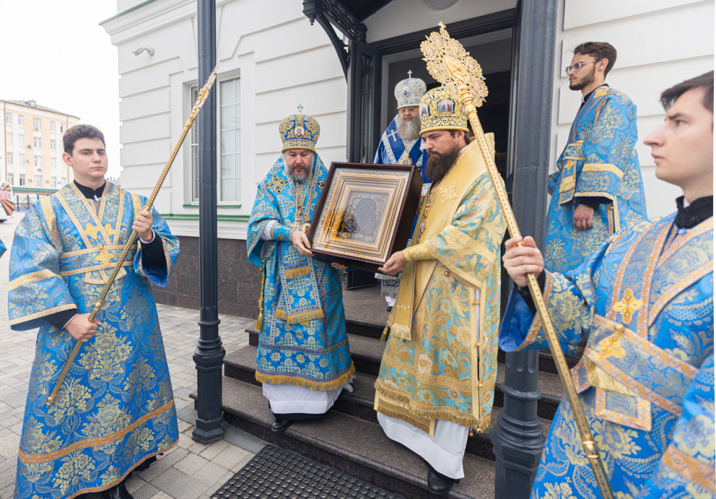 На Донскую землю прибыла Казанская икона Божией Матери
